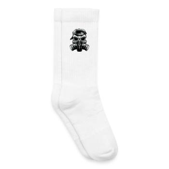 Cooler masken Skull !!! - Kinder Tennissocken - Weiß - Rechts