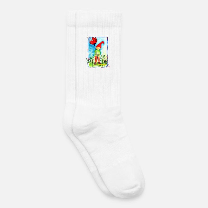 dwarf - Kids Tennis Socks - white
