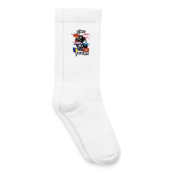 Offroad Länder Tour - Kinder Tennissocken - Weiß - Rechts