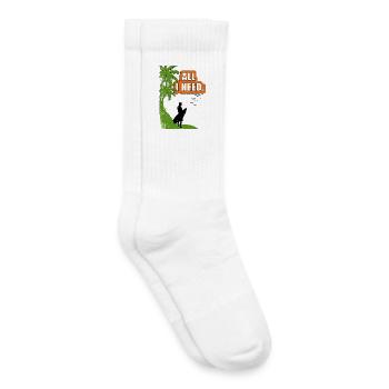 All i need BEACH SURFER - Kids Tennis Socks - white - Right