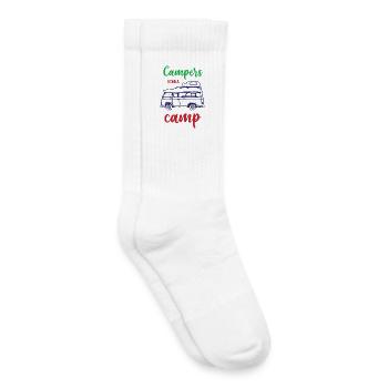 Campers Gonna Camp - Kids Tennis Socks - white - Right