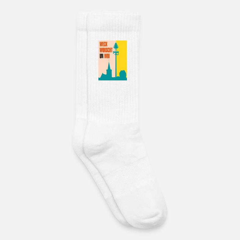Die 3-faltigkeit der Kerb - Kinder Tennissocken - Weiß