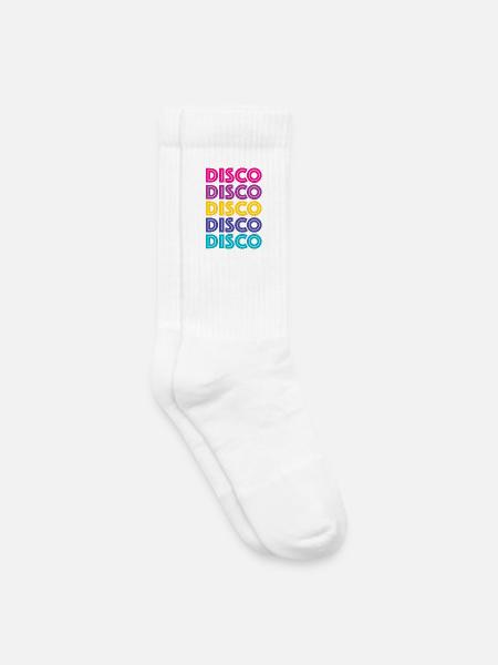 Disco Disco Disco - Kinder Tennissocken - Weiß