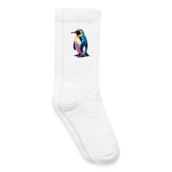Pinguin - Kinder Tennissocken - Weiß - Rechts