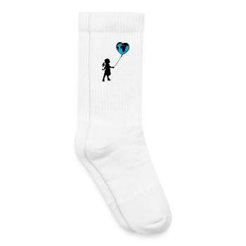 Planet Earth - Kids Tennis Socks - white - Right