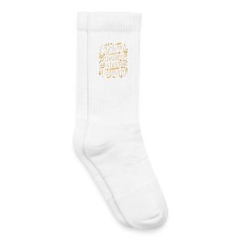Cycling Therapy Motivational Design - Kids Tennis Socks - white - Right