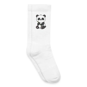 Panda Panda Bear - Kids Tennis Socks - white - Right