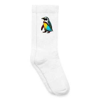 Pingouin - Chaussettes de tennis bio enfant - blanc - Droite