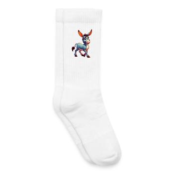 Donkey Mule - Kids Tennis Socks - white - Right