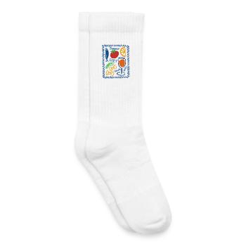 Summer diet starts now - Kids Tennis Socks - white - Right