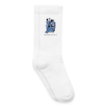 Group Therapy Gone Wrong - Kids Tennis Socks - white - Right