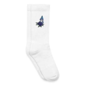 Heidelbeer-Wichtel - Kinder Tennissocken - Weiß - Rechts
