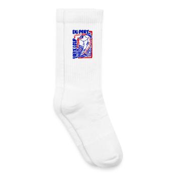 Vieux Marin du Port Rouge und Bleu Nautique - Kinder Tennissocken - Weiß - Rechts