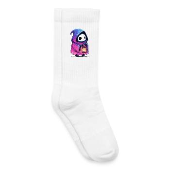Glowing Cave Spirit - Kids Tennis Socks - white - Right