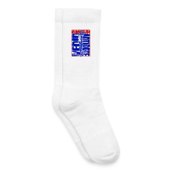 Amour Toxique Spirale Serpent - Chaussettes de tennis bio enfant - blanc - Droite