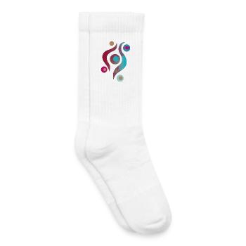 yoga-design_48 - Kinder Tennissocken - Weiß - Rechts