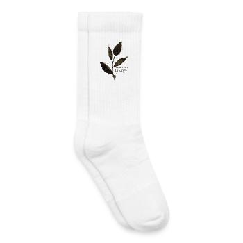Protect Your Energy - Achtsamkeit  - Kinder Tennissocken - Weiß - Rechts