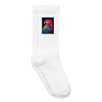 Macaw's Era - Kids Tennis Socks - white - Right