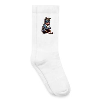 American Bully Bully Pit Bullys Bullybesitzer  - Kinder Tennissocken - Weiß - Rechts