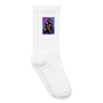 Gorilla - Kinder Tennissocken - Weiß - Rechts