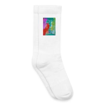 Art is my jam - Kids Tennis Socks - white - Right