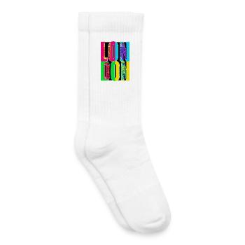 LONDON1999 - Kids Tennis Socks - white - Right