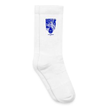 Aix Place des Precheurs Sardine - Chaussettes de tennis bio enfant - blanc - Droite