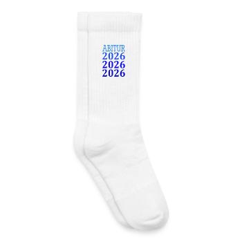 Abitur 2026 - Kinder Tennissocken - Weiß - Rechts