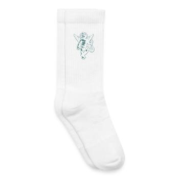 Tennis Angel Cherub Réanimation Renaissance Rétro - Chaussettes de tennis bio enfant - blanc - Droite