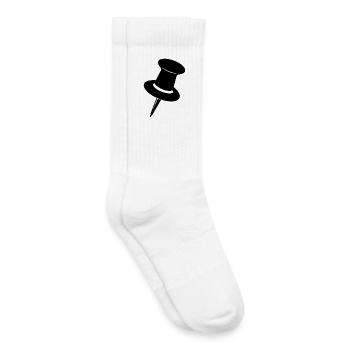 Push pin - Kids Tennis Socks - white - Right