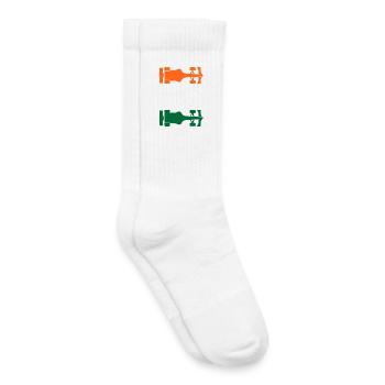 Formula India Formel Racing Indien - Kids Tennis Socks - white - Right