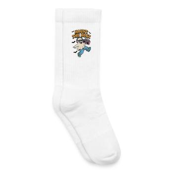 Haunt the Beat Ghost DJ - Kids Tennis Socks - white - Right