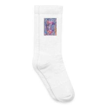 Paris 1991 Neon Colors Assembly - Kids Tennis Socks - white - Right