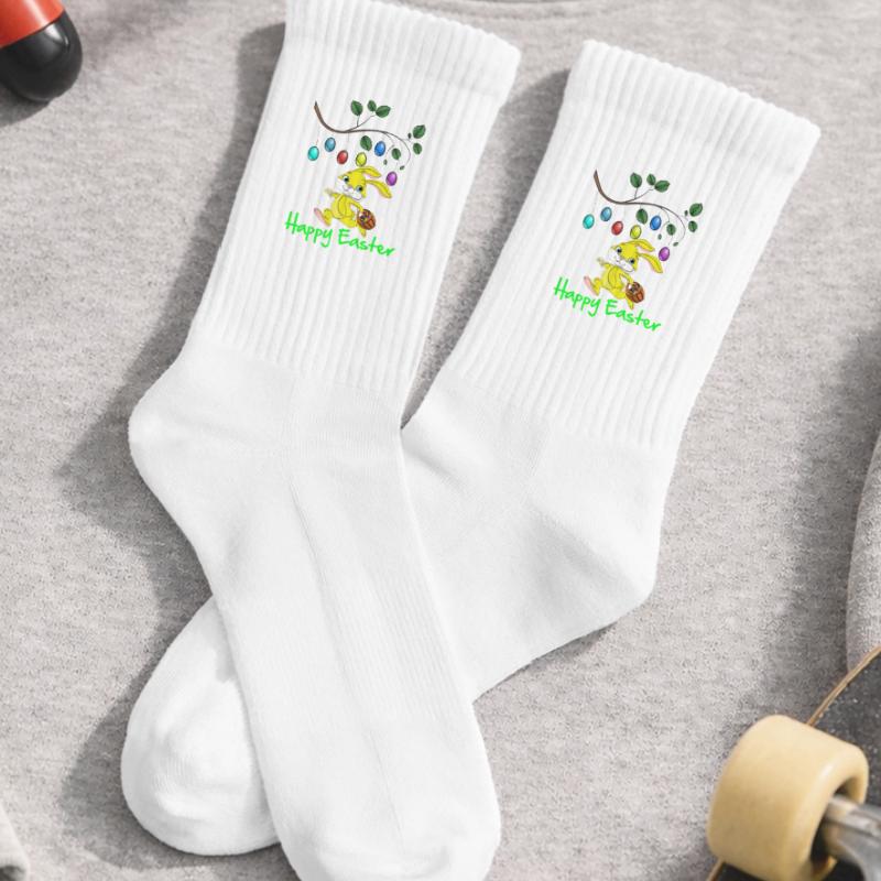 Easter Easter, happy easter, easter bunny, happy easter Kids Tennis Socks