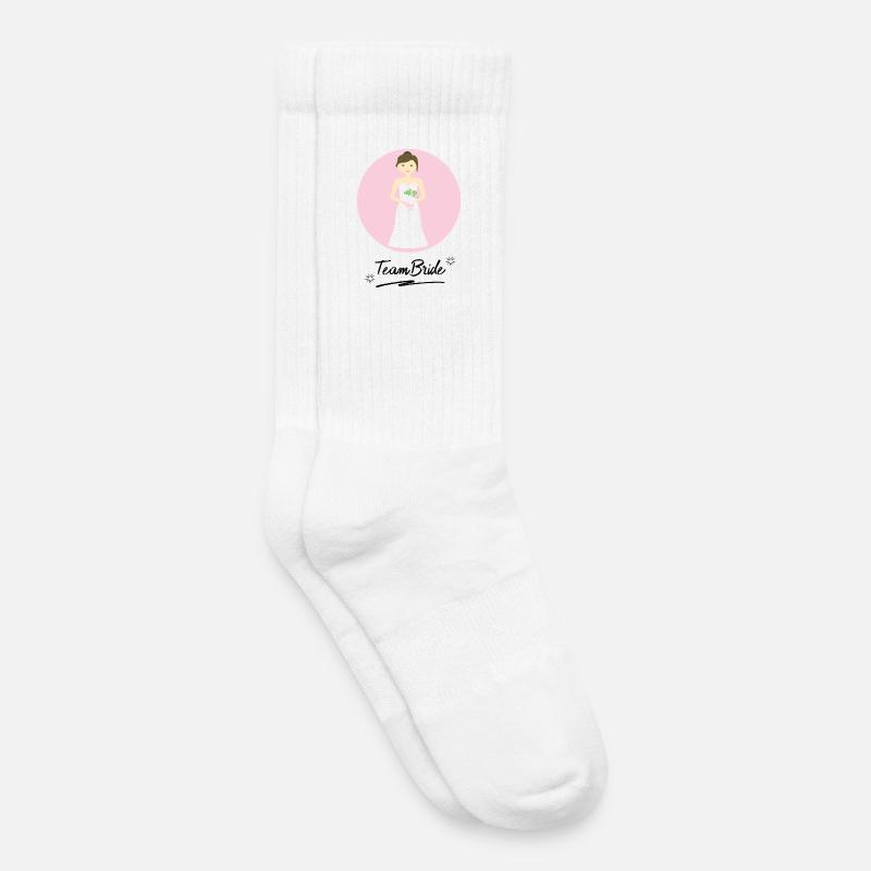 bride - Kinder Tennissocken - Weiß