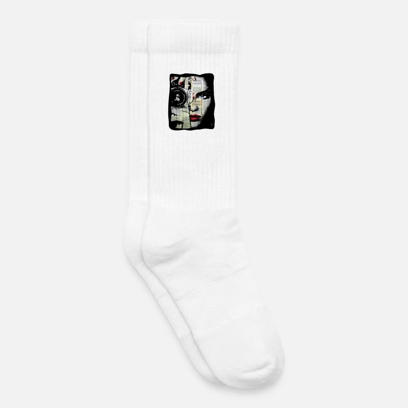 CISSS - Kids Tennis Socks - white