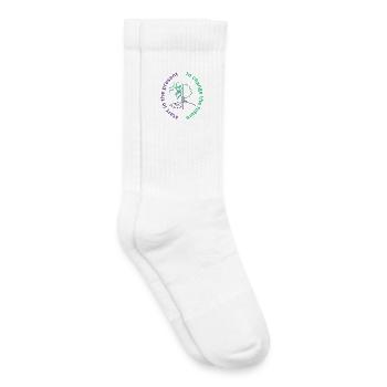 to change the future start in the present - Kinder Tennissocken - Weiß - Rechts