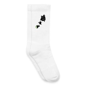 Turtle - Kids Tennis Socks - white - Right