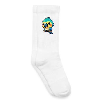 Parrot - Kids Tennis Socks - white - Right