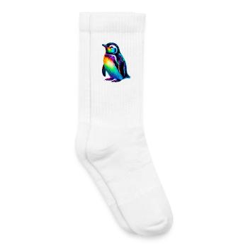 Pingouin - Chaussettes de tennis bio enfant - blanc - Droite