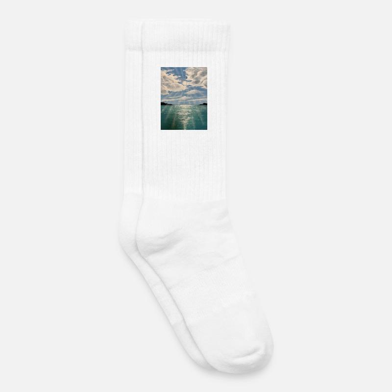 Sonnenschein - Kinder Tennissocken - Weiß