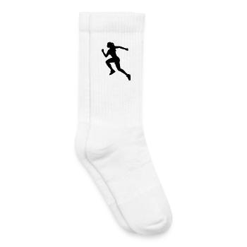 Lebendiges abstraktes geometrisches Muster - Kinder Tennissocken - Weiß - Rechts