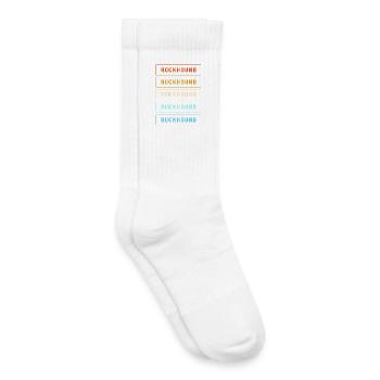 Géologue Géologue Géologie Roche Pierres Collection - Chaussettes de tennis bio enfant - blanc - Droite