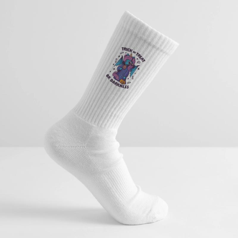 Dark Candy Unicorn - Süßes oder Saures oder Dunkelheit Kinder Tennissocken