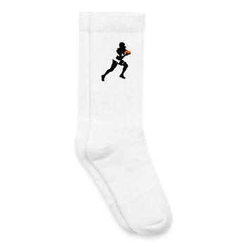 Football girl - Kinder Tennissocken - Weiß - Rechts