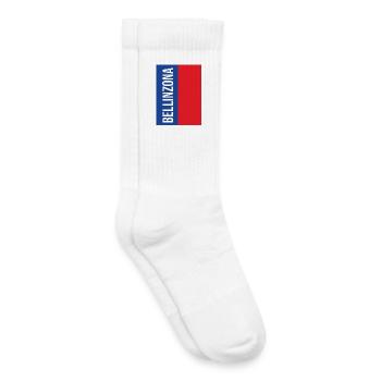 Bellinzona Souvenir  - Kinder Tennissocken - Weiß - Rechts