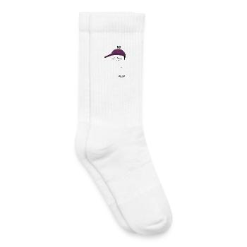 No big deal man - ironic - Kids Tennis Socks - white - Right