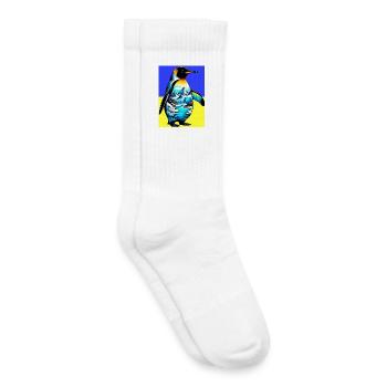 pingouin - Chaussettes de tennis bio enfant - blanc - Droite