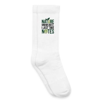 Naturopath Nature Knows Best Professional Clinical - Kids Tennis Socks - white - Right
