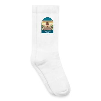 CTY02100 - Chaussettes de tennis bio enfant - blanc - Droite